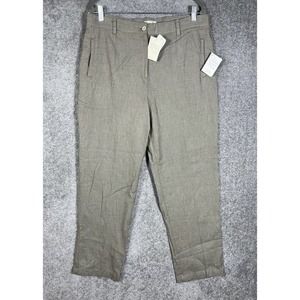 Christopher &‎ Banks Comfort Stretch Easy Fit Striped Dress Pants Womens Size 14